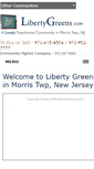 Mobile Screenshot of libertygreens.com